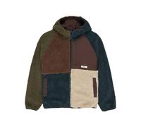 Element - Men's sherpa fleece with zip - Wolfe Sherpa Multicolor for Men in Recycled Polyester - Size M - Khaki Khaki M