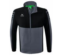 Erima Adult Six Wings Jacket with Detachable Sleeves, Slate Grey, XL
