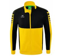 Erima Adult Six Wings Worker Jacket, Yellow, M
