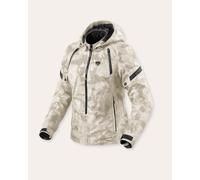Revit Flare 3 H2O waterproof Ladies Motorcycle Textile Jacket, light grey, size 40