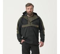 Jacket Helikon Woodsman Anorak - Black/Taiga Green
