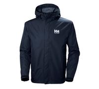 Helly Hansen Sport Seven J Rain Jacket Size Lge Navy 40301-75301-05