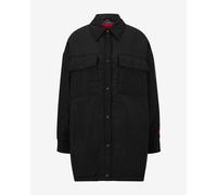 Jacket Hugo Factory Relaxed Fit black red woman - M