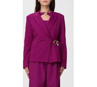 Jacket JUST CAVALLI Woman color Violet - Size: 44 - female