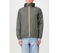 K-Way Windbreaker jacket LE VRAI 4.0 CLAUDE 100% NYLON RECYCLED in Kaki EU L