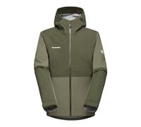 Jacket Mammut Linard Guide HS Hooded Jacket Men (marsh-dark marsh) man