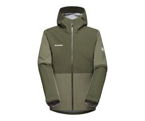 Jacket Mammut Linard Guide HS Hooded Jacket Men (marsh-dark marsh) man