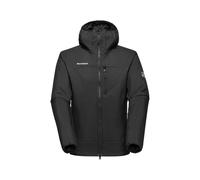 Mammut - Warm Hiking Jacket - Rime IN Hooded Jacket Men Black for Men - Size L Black L