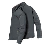 Jacket Men, Running Jacket Mens, Men's Winter Coat High Grade Sense Plus Thick Warm Lamb Wool Padded Jacket Fit Fashionable Versatile Outerwear Sweater For Daily Casual Wear And Street Style Fashion