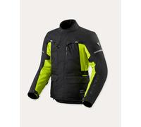 Revit Outback 5 H2O waterproof Motorcycle Textile Jacket, black/neon yellow, size S