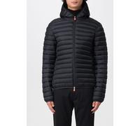 Save The Duck , Black Padded Quilted Jacket with Hood ,Black male, Sizes: 2XL, L, 3XL