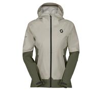 Jacket Scott SCO Jacket W's Explorair Softshell (dust white/douglas green) Woman