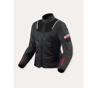 Revit Tornado 4 H2O waterproof Ladies Motorcycle Textile Jacket, black/anthracite/red, size 38