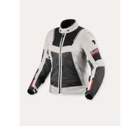 Revit Tornado 4 H2O waterproof Ladies Motorcycle Textile Jacket, silver/black, size 44