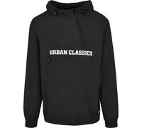 Urban Classics Commuter Pull Over Jacket Black L Men