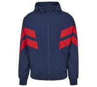 Jacket Urban Classics crinkle panel Bleu M