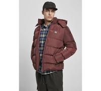Urban Classics Hooded Puffer Jacket Red L Men