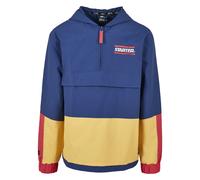 Jacket Urban Classics starter multicolored logo coupe vent Rouge XS