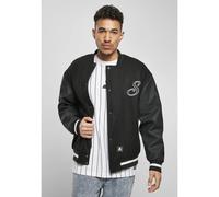 Jacket Urban Classics starter script college Noir S