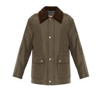 Jacket With Fur Collar - male - Maison Margiela - Light Jackets - Green - M - Jackets M