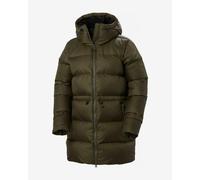 Jacket with hood Helly Hansen Essence Down Parka khaki green woman - XL