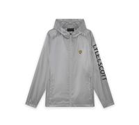 Jacket with logo Lyle & Scott Gris S