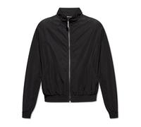 Jacket with logo - male - Palm Angels - Light Jackets - Black - M - Jackets M