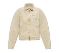 Jacket with logo patch - female - Carhartt Wip - Light Jackets - Beige - L - Jackets L