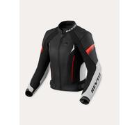 Jacket Xena 4 ladies white-neon red 34 standard