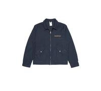 Jacket zipped Nudie Jeans Blake Back Sateen Bleu S