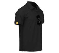 JACKETOWN Mens Polo Shirt Short Sleeve Breathable Tennis Shirt Summer Polo Shirts for Men Button Front T-Shirts Casual Sport Shirt Basic Regular-Fit Shirt, 012-blue, XXL