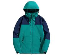 Jackets for Women UK Clearance Softshell Thick Three-in-one Jackets Solid Full Zip Long Sleeve Detachable Cap Hooded Coats Outdoor Sunscreen Windproof Oversized Coat Fall Winter Sports Jacket S-5XL