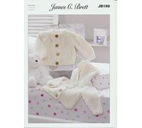 Jackets JB198 Knitting Pattern James C Brett Flutterby Chunky