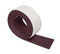 jackfru 2 m/5 m Edge Protection, W-shaped Foam Anti-knock, Thick Protictive Soft Non-Toxic Strip, for Refrigerators, Tables, Chairs and Other Furniture, Soft Table Edge Protector (Brown, 2 m)