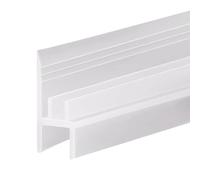 jackfru 3M Shower Seal, Transparent Seal for 10 mm Glass Door, Shower Screen, Bathtub, Shower Cubicle, Water-Repellent, Splash Protection, Shower Seals for Shower Doors (3 m x 10 mm)
