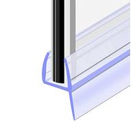 jackfru Shower Seal 200 cm, Seal for 6 mm Glass Door Shower Screen, PVC Replacement Seal for Shower, Water-Repellent Shower Seal or Shower Cubicle Seal (Thickening 6 mm)