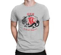 Jackie Chan Adventures TV 1976 Jackie's Stunt Team Tshirt Men Graphic Large Harajuku Crewneck Cotton T Shirt Grey Grey XXL
