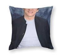 Jackie chan Throw Pillow Covers Tribal Geometric Scandinavian Vintage Accent for Reading Nook