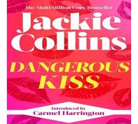 Jackie Collins Dangerous Kiss Paperback Book in White Jackie Collins White