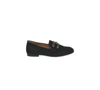 Gabor Jackie Womens Loafers 4 UK Black Suede