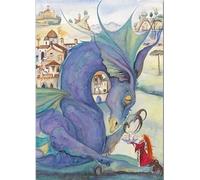 Jackie Morris Poster: Tell Me a Dragon