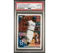 Jackie Robinson 2010 Topps Chrome Refractor Baseball Card #224 Graded PSA 10