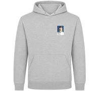 Jackie Robinson Dodgers Baseball Icon Frame Men's Hoodie - Gray / 3XL