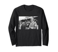 Jackie Stewart & James Hunt Brands Hatch Motor Racing 1976 Long Sleeve T-Shirt