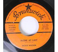 Jackie Wilson 45 RPM Alone at Last / Am I the Man