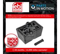febi bilstein 49740 Lifting Jack Accommodation Point, pack of one, black