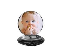 Jacklin F Personalised Engraved Pocket Watch Fathers Day Gift, Custom Photo Pocket Watch Quartz Watch Engraved with Any Words and Photo