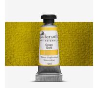 Jackman's Art Materials : Finest Professional Watercolour : 5ml : Green Gold