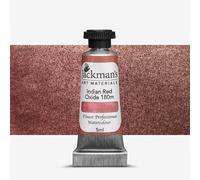 Jackman's Art Materials : Finest Professional Watercolour : 5ml : Indian Red Oxide (180m)