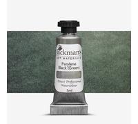 Jackman's Art Materials : Finest Professional Watercolour : 5ml : Perylene Black (Green)